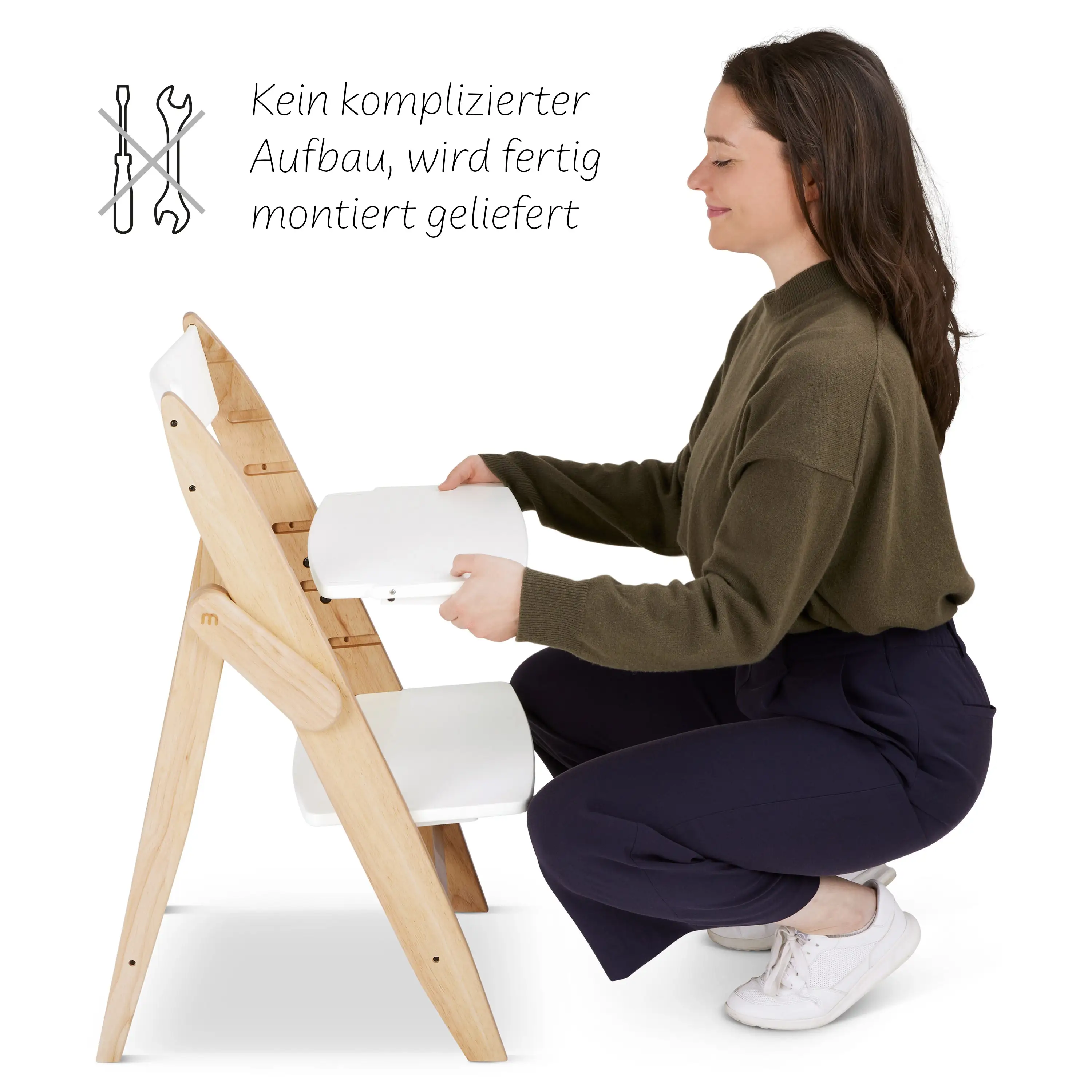 Klappbarer Hochstuhl Yippy Tune - Cotton