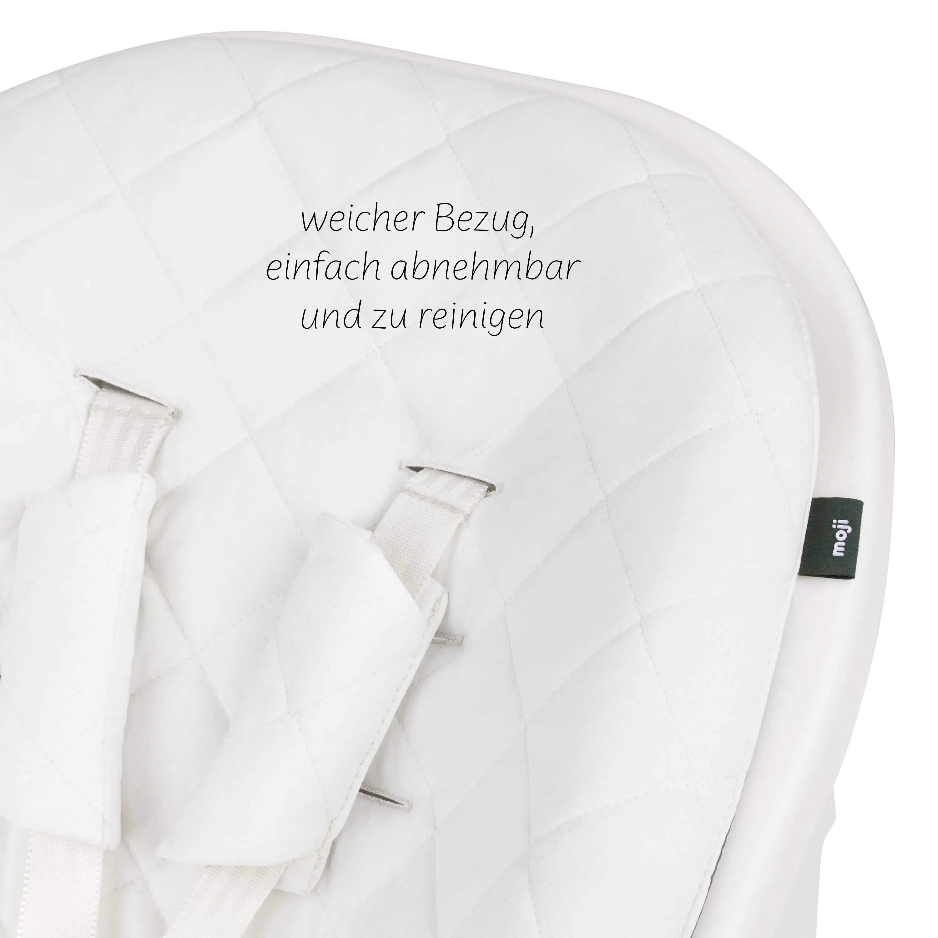 Neugeborenenaufsatz ab Geburt für Yippy Hochstuhl - White